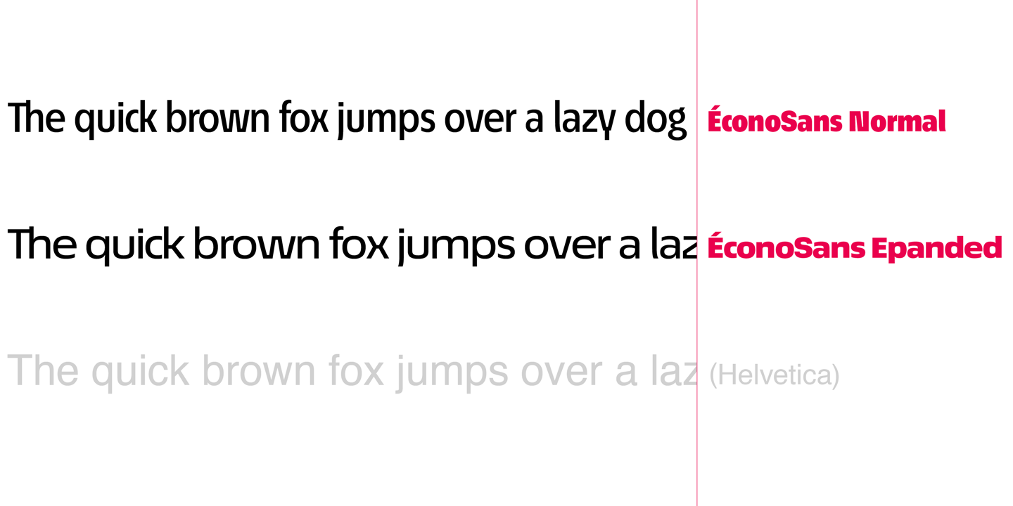 EconoSans Pro